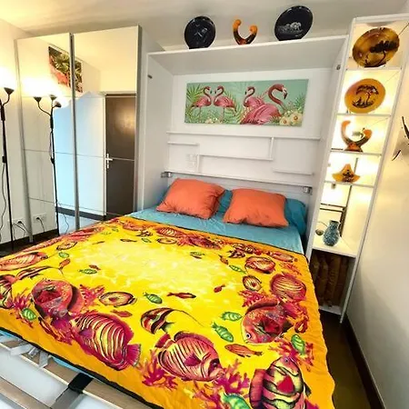 Jolie App Centre Remparts Patio Apartament *
